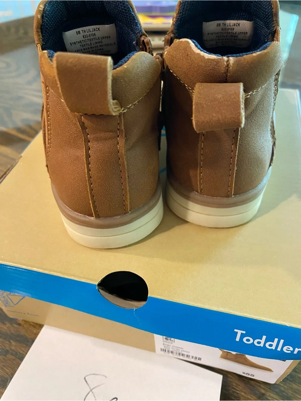 Toddler Tan Chelsea Boots - Unbranded